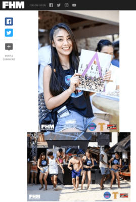 FHM Philippines Boracay Grind (May 2017)